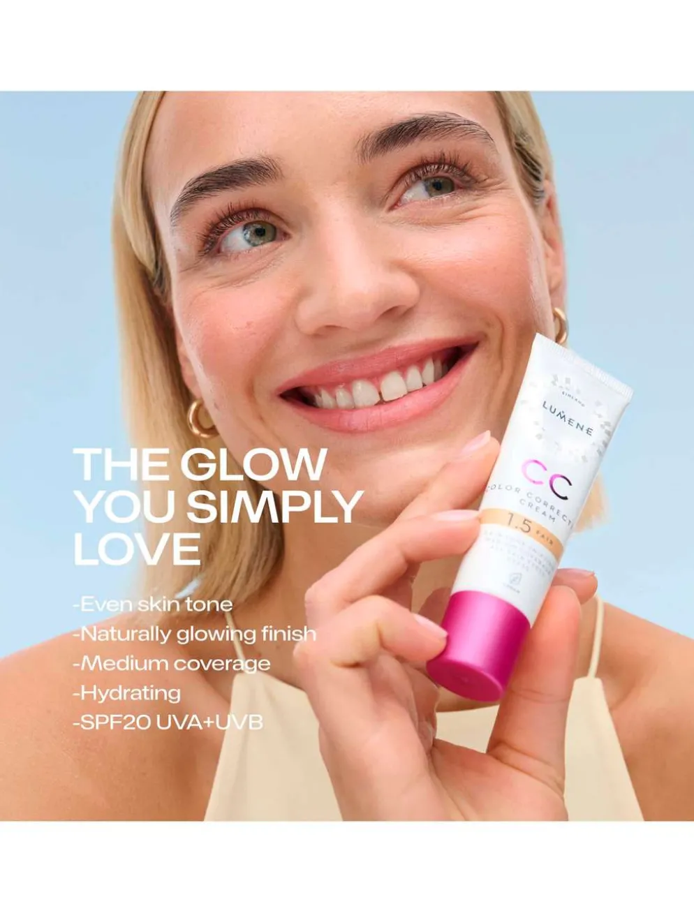 Lumene CC Color Correcting Meikkivoide SK20 5 Deep Tan 30 ml