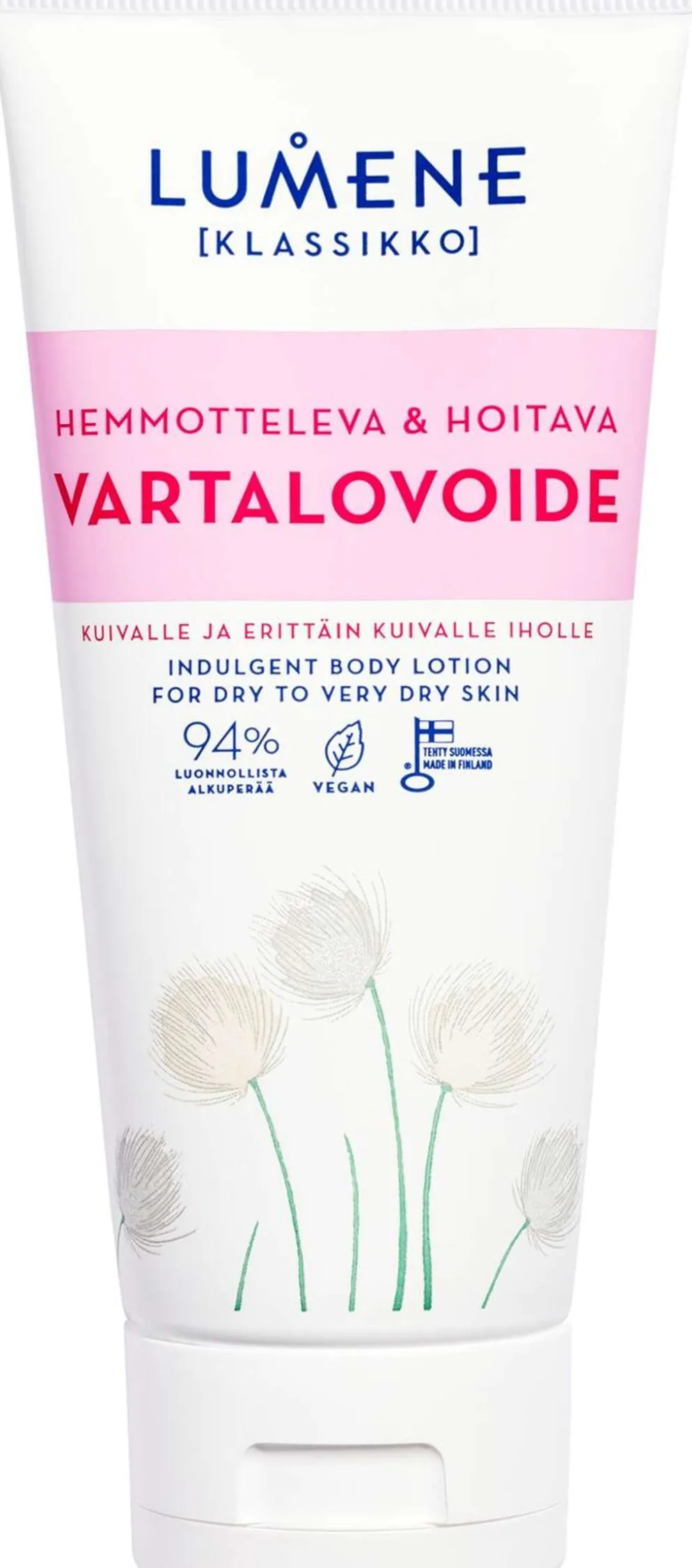 Lumene KLASSIKKO Hemmotteleva & hoitava vartalovoide 200ml