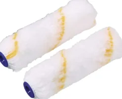 LUX-TOOLS minitela keltaraita 10 cm 2 kpl keskikarkeille pinnoille