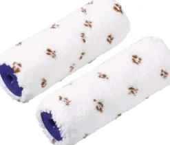 LUX-TOOLS minitela mikrokuitu 12 cm 2 kpl sileille ja keskikarkeille pinnoille