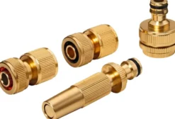 LUX-Tools ruiskusuutinsetti 4 os. alumiini