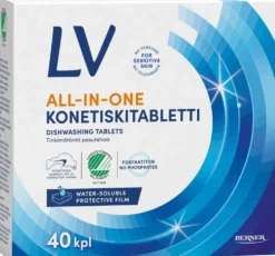 LV 40kpl all-in-one konetiskitabletti