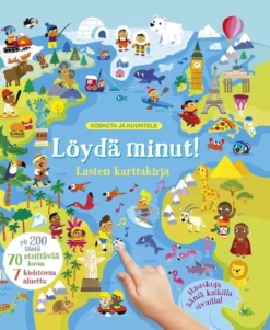 Löydä minut! Lasten karttakirja - Kosketa ja kuuntele - yli 200 ääntä