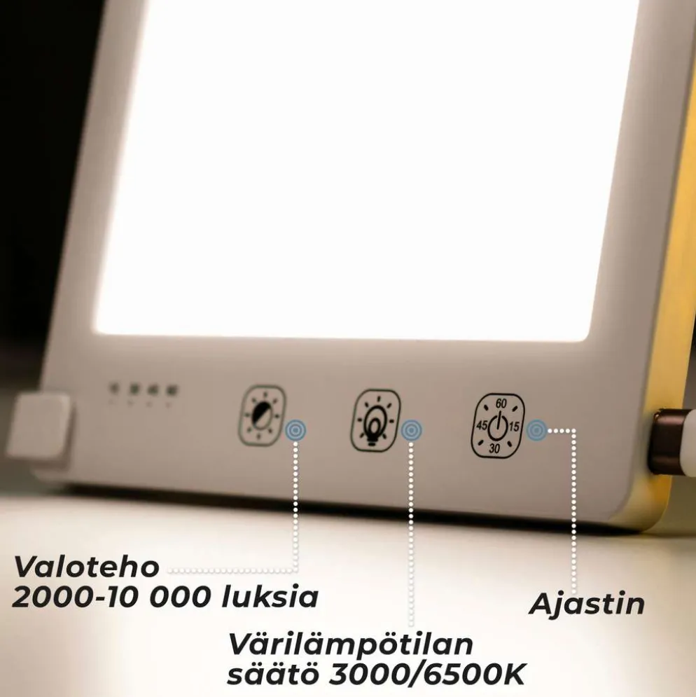 Lykke Kirkasvalolamppu Pro 1000