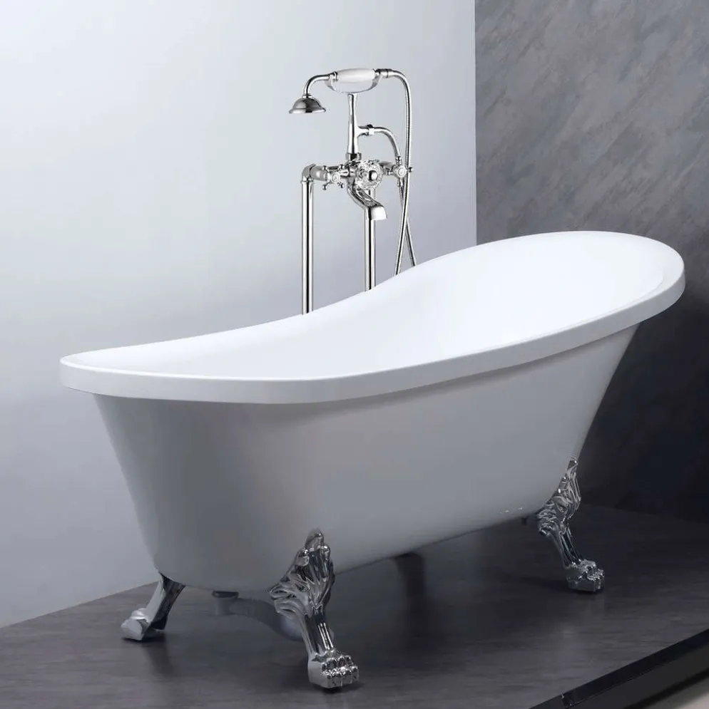 Lykke Tassuamme Nordic Deluxe 1500x750x710mm, valkoinen