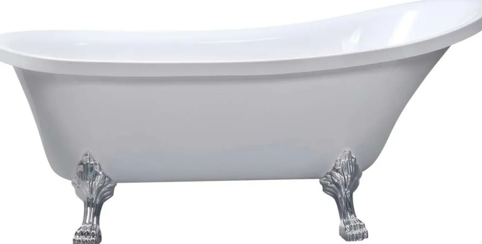 Lykke Tassuamme Nordic Deluxe 1500x750x710mm, valkoinen
