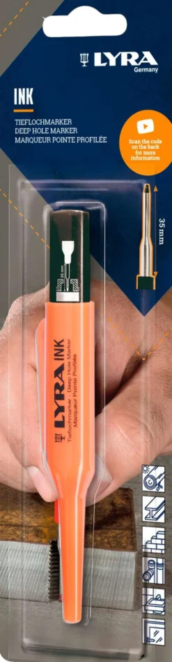 Lyra Reikämarkkeri INK musta KP