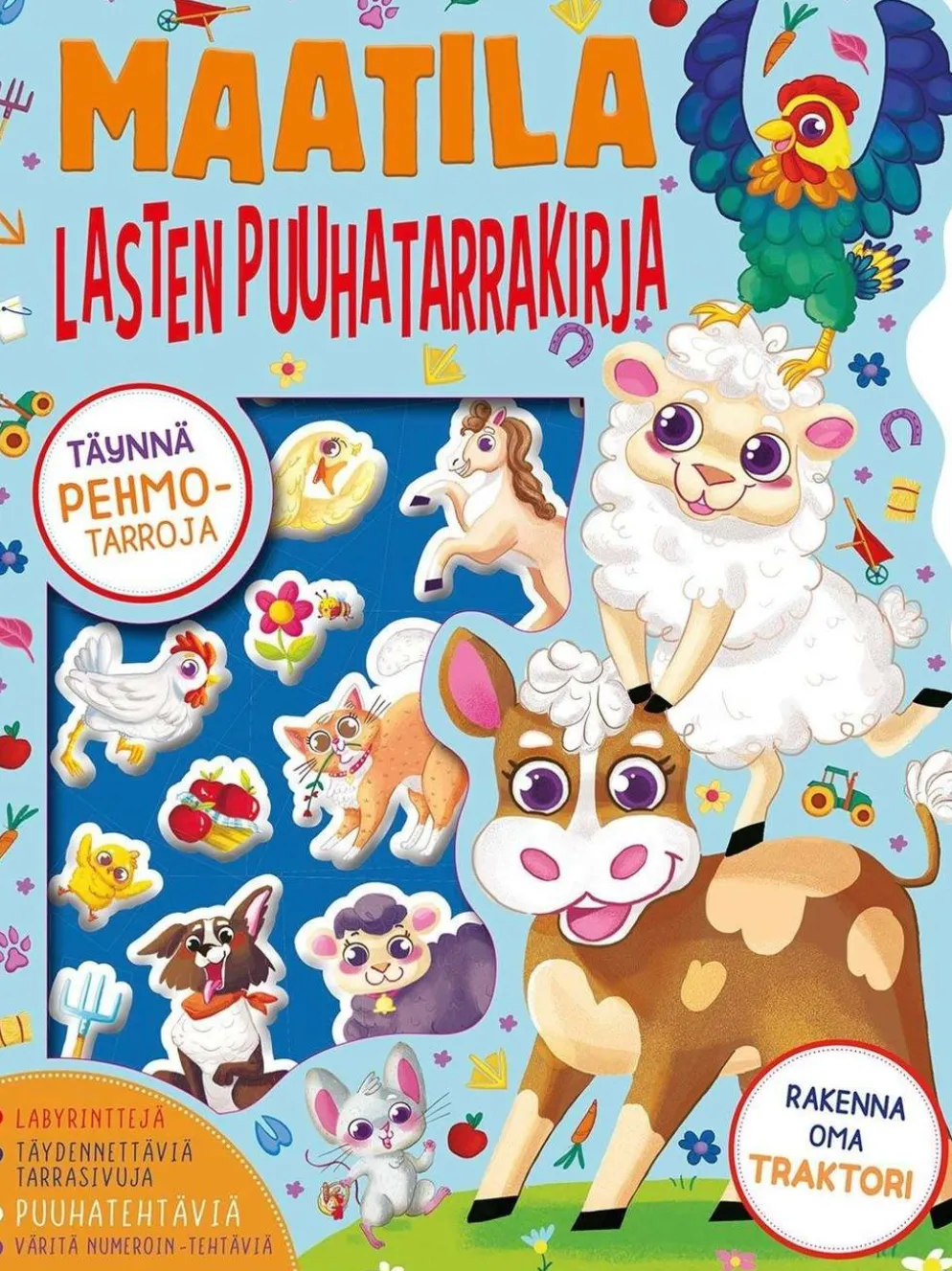 Maatila - Lasten puuhatarrakirja