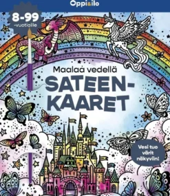 MacKinnon, Maalaa vedellä Sateenkaaret -puuhakirja 8-99 v - Vesi tuo värit näkyviin!