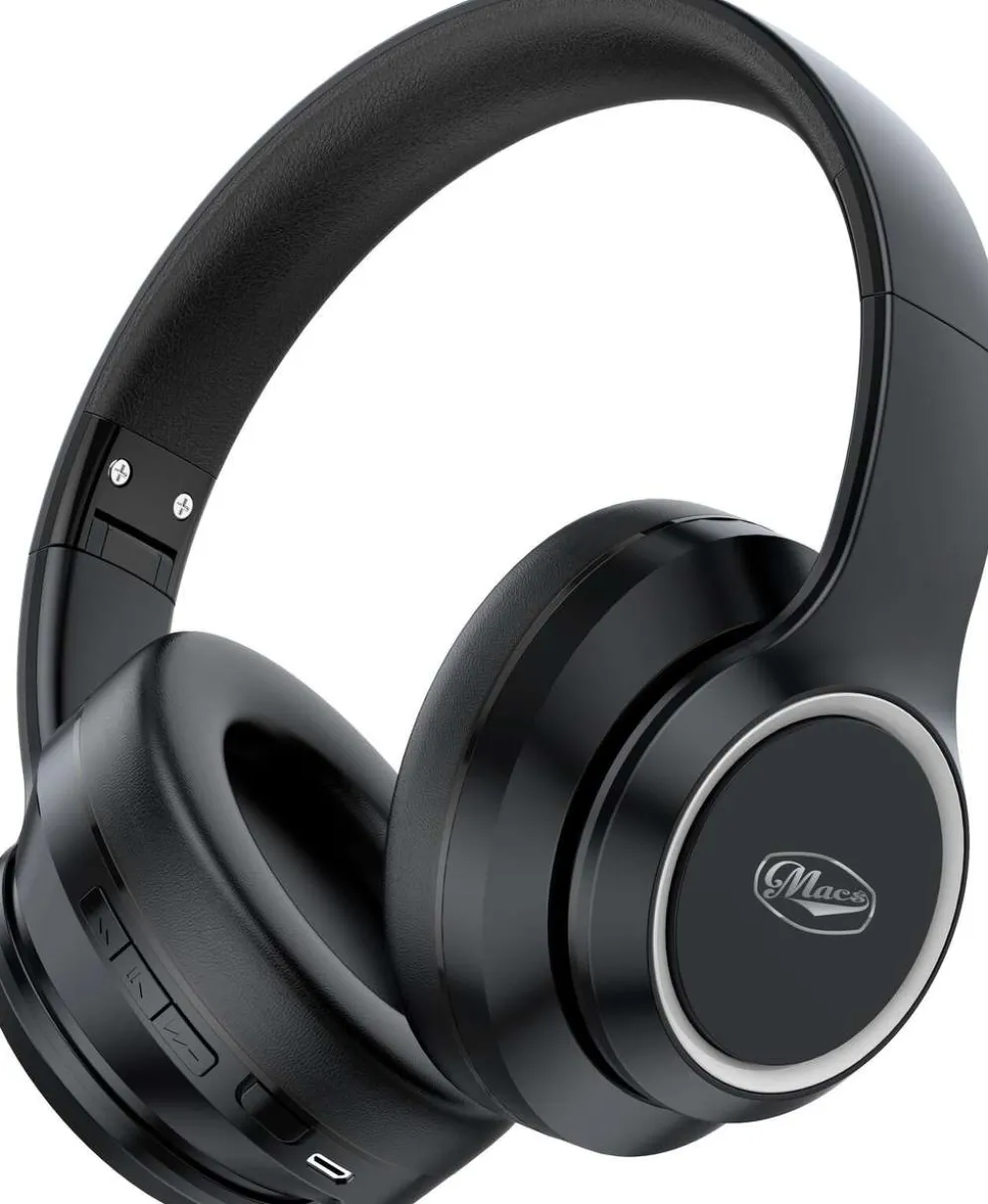 Macs Bluetooth sankakuulokkeet Tempo musta