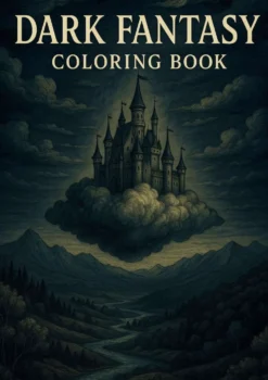 Maijanen, Dark Fantasy Coloring Book