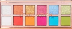 Makeup Revolution The Vibrant Icon Brights luomivärilajitelma 12 sävyä