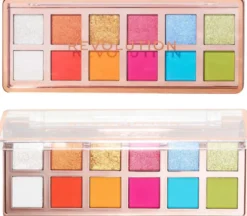 Makeup Revolution The Vibrant Icon Brights luomivärilajitelma 12 sävyä