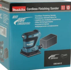Makita akkutasohiomakone DBO481Z 18V LXT