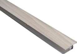 Maler alakiskokiinnitteinen saumalista 3,5-6,5mm silikooninen askelvaimennus 34x2000 alumiini valkotammi