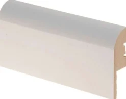 Maler jalkalista pyörre MDF 22x70x2750 melamiini valkoinen 10900 Maler