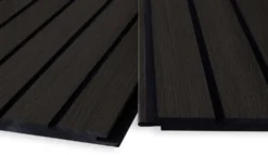 Maler Louvre uritettu rimasisustuspaneeli MDF 12x195x2500 ympäripontattu melamiini Grafiittitam 1,46m2