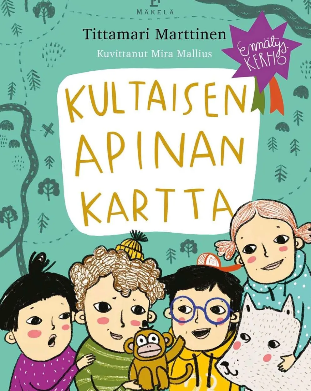 Marttinen, Kultaisen apinan kartta