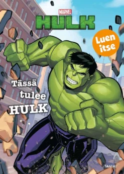 Marvel. Tässä tulee Hulk. Luen itse.