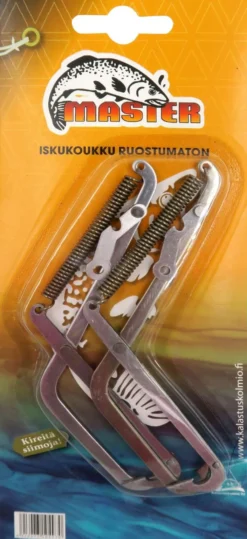 Master iskukoukku ruostumaton 2kpl/pkt