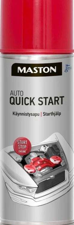Maston käynnistysapuspray moottorille Quick Start 400 ml