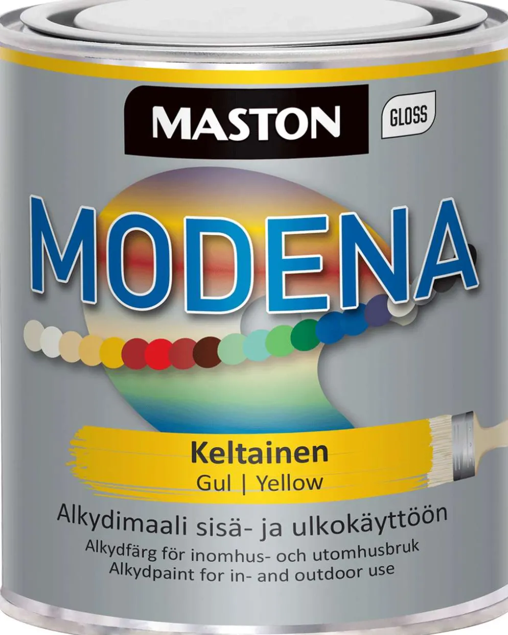 Maston maali Modena keltainen 1 l