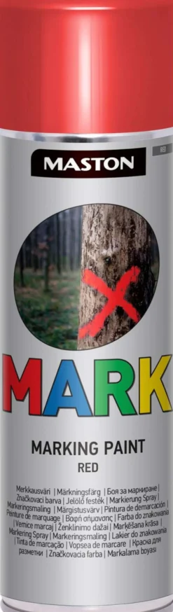 Maston merkkausspray 500 ml punainen