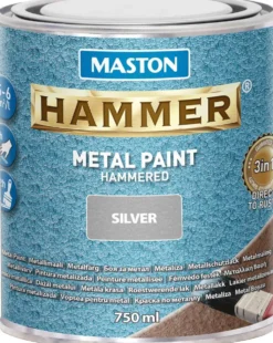 Maston metallimaali Hammer Vasaralakka hopea 750 ml