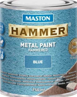 Maston metallimaali Hammer Vasaralakka sininen 750 ml