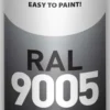 Maston spraymaali 400 ml musta RAL 9005 silkinhohto