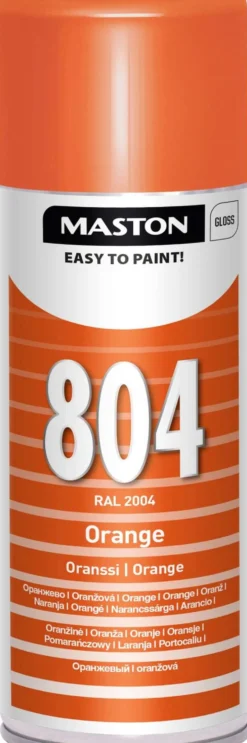 Maston spraymaali 804 400 ml RAL2004 kiiltävä