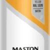 Maston spraymaali ONE 400 ml keltainen RAL1028 satiini