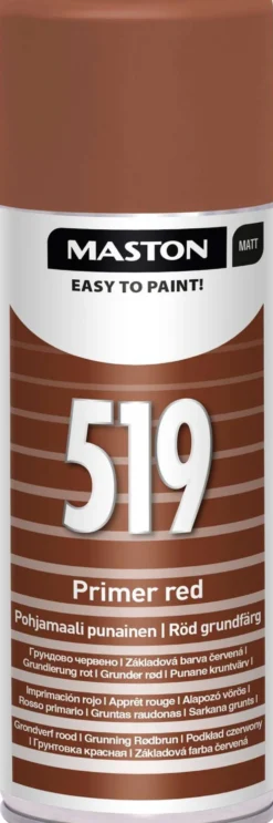 Maston spraypohjamaali 519 400 ml punainen