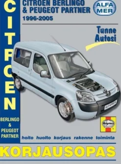 Mauno, Citroen Berlingo & Peugeot Partner 1996-2005 - korjausopas
