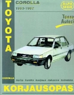 Mauno, Toyota Corolla 1983-1987 - korjausopas