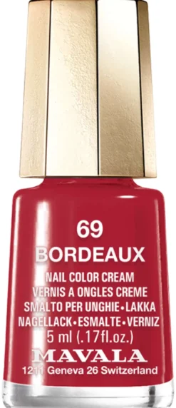 Mavala 5ml Nail Polish 69 Bordeaux kynsilakka