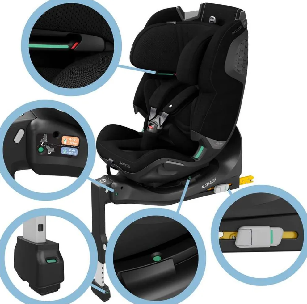 Maxi-Cosi Turvaistuin Emerald 360 Pro musta