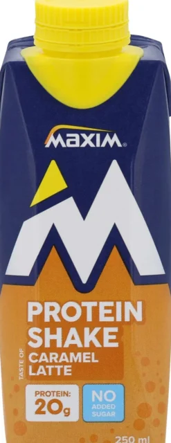 Maxim Caramel latte proteiinijuoma 250ml