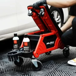 Maxshine 702309-P Modular Detailing Creeper – 2-in-1 työtuoli ja polvistusalusta