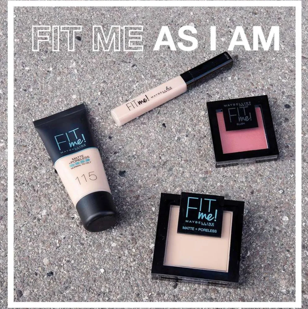 Maybelline New York Fit Me Matte & Poreless 110 Porcelain -meikkivoide 30ml