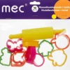 mec Muovailuvahamuotit 10kpl + kaulin
