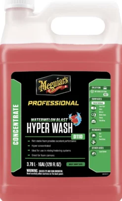 Meguiars Pro hyper wash, tehokas shamppoo, esipesuaine ja vaahtopesuaine, D11001