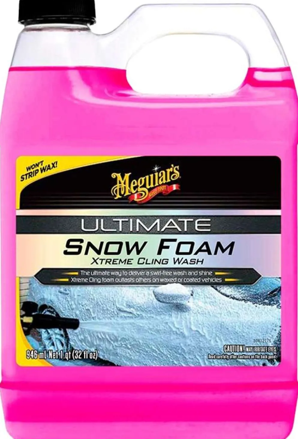 Meguiar's ultimate snow foam extreme cling vaahtopesuaine