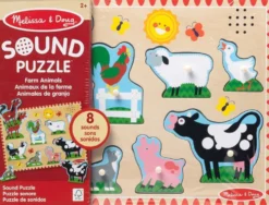 Melissa & doug Äänipalapeli Maatilan eläimet