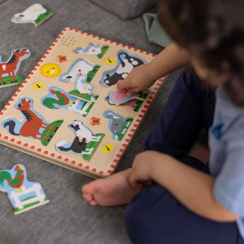 Melissa & doug Äänipalapeli Maatilan eläimet