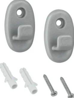 Metaltex seinäkoukku Onda 2 kpl