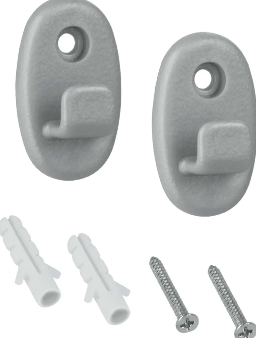 Metaltex seinäkoukku Onda 2 kpl