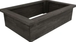 Miljöörakennus kasvatuskehä grafiitin harmaa 120 x 80 x 32 cm