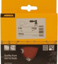 Mirka hiomakolmio K120 90mm 5kpl