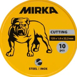 Mirka katkaisulaikka 125x1,0mm 10/p INOX